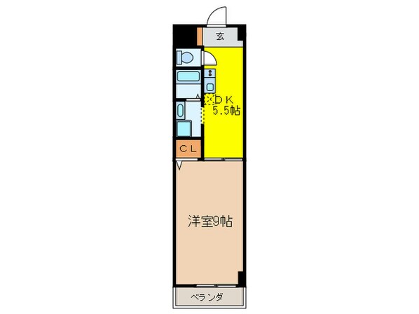 エクシ－ドの物件間取画像